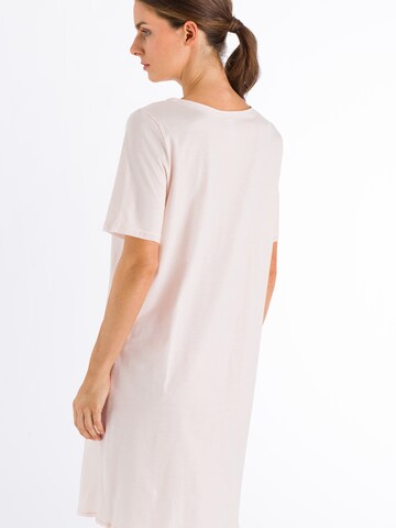 Chemise de nuit ' Cotton Deluxe 90cm ' Hanro en rose