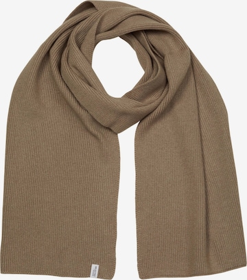 SELECTED HOMME Scarf in Brown: front