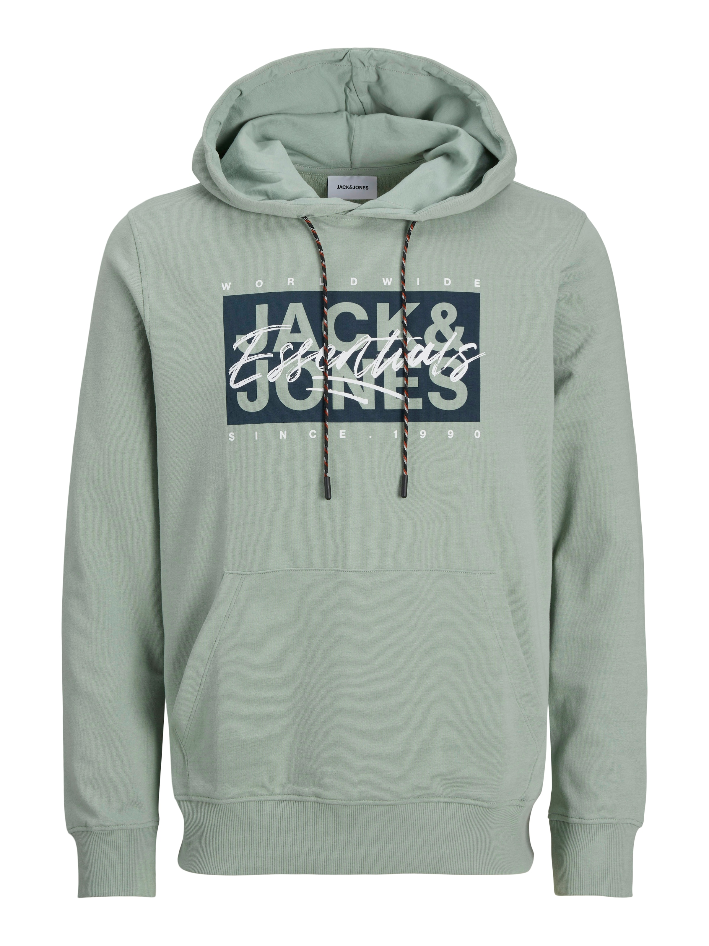 JACK & JONES Μπλούζα φούτερ 'JJColton' σε πράσινο: μπροστά