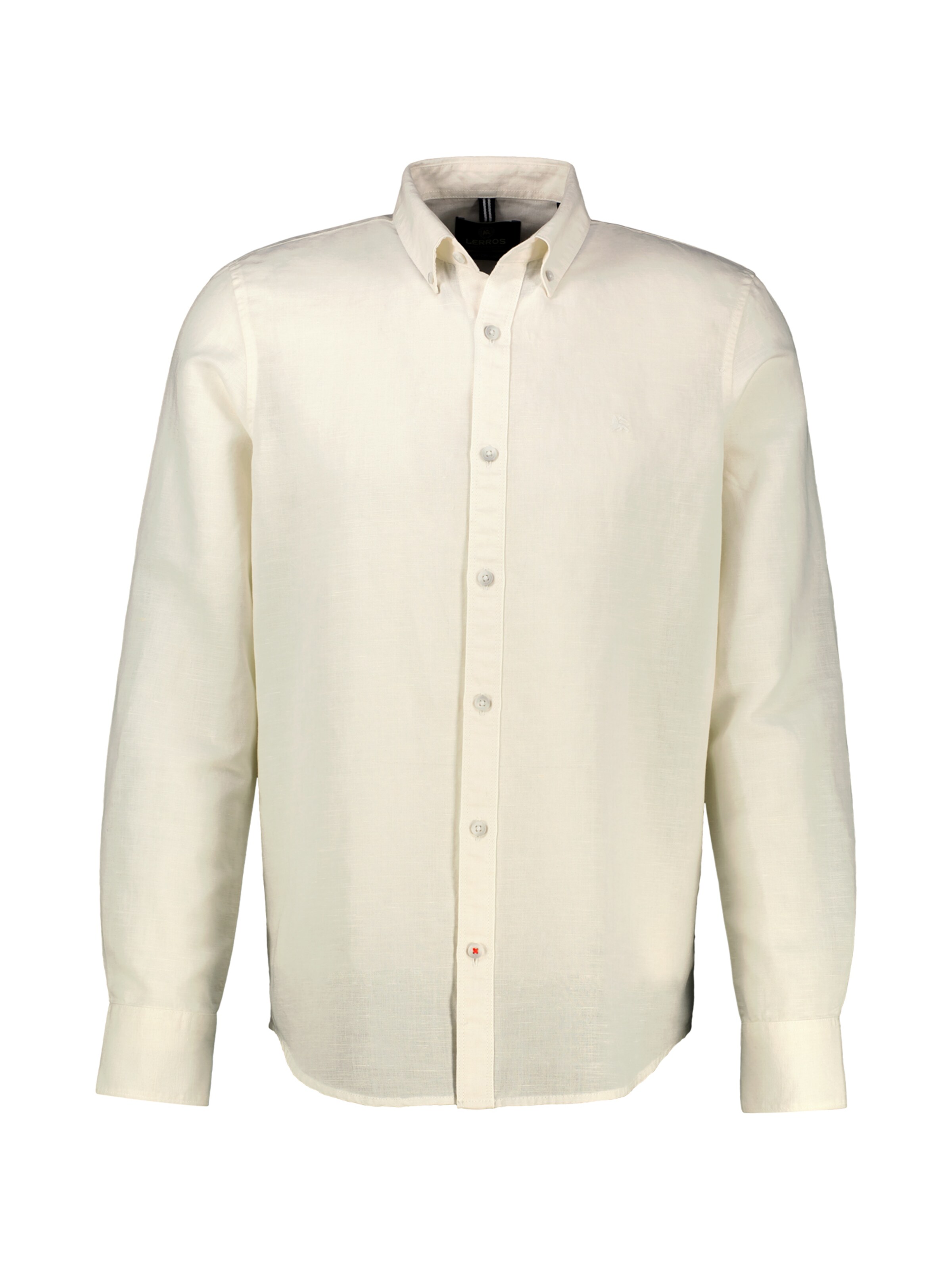 LERROS Button Up Shirt in White: front