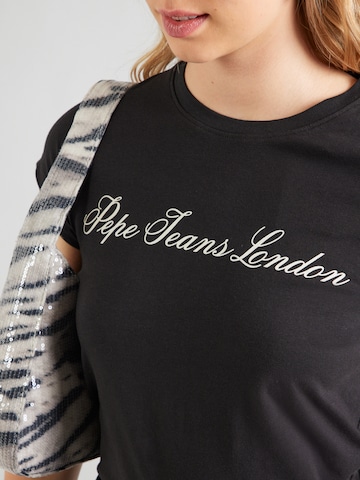 T-shirt Pepe Jeans en noir