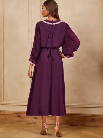love & roses - Vestido camisero en rojo