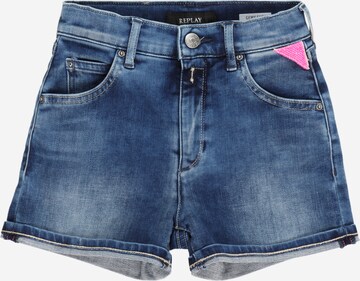 REPLAY Regular Jeans in Blauw: voorkant