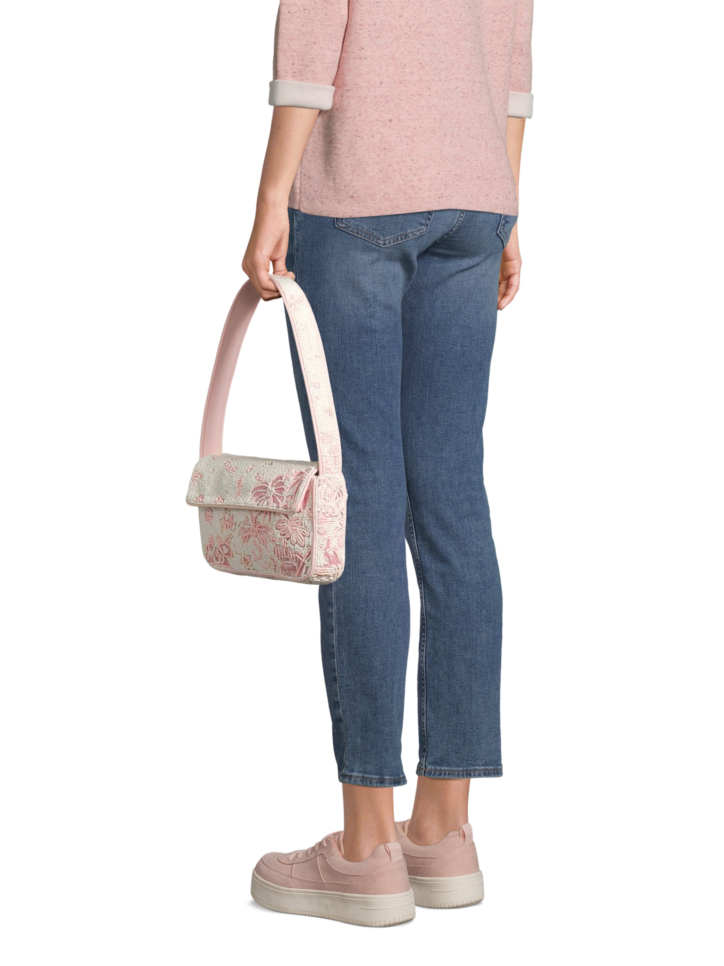 Staud Чанта за през рамо 'TOMMY' в бяло: отпред