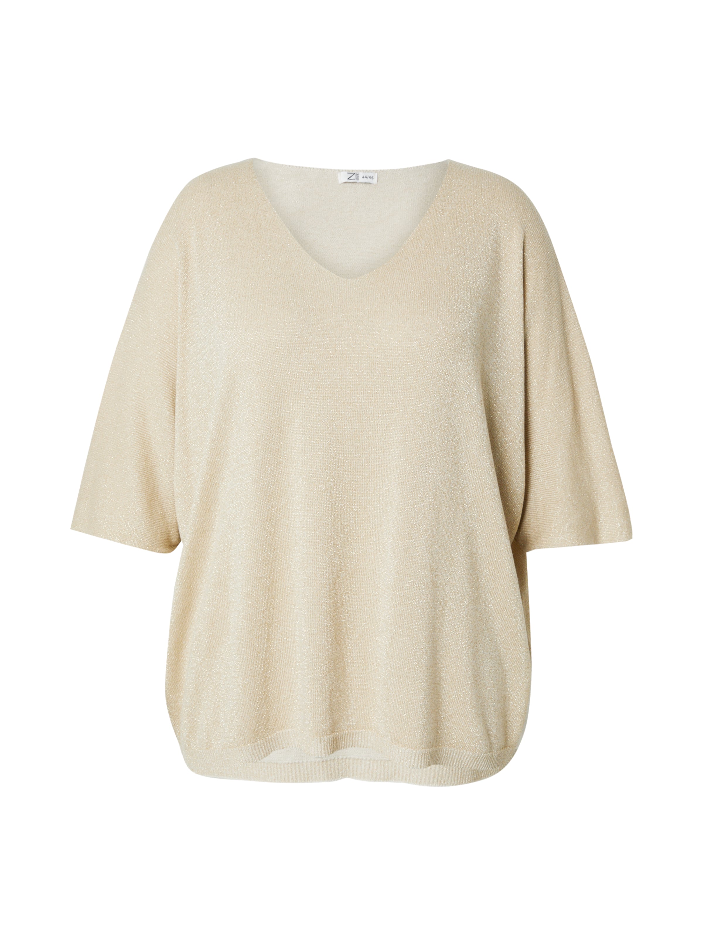 Pullover 'Ze44na' di Z-One in beige: frontale