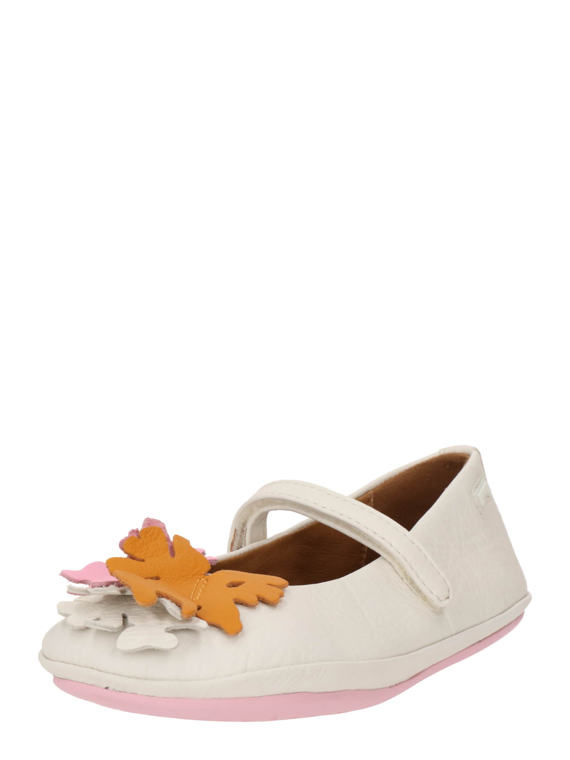 CAMPER Ballet Flats 'Right' in White: front