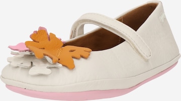 CAMPER Ballet Flats 'Right' in White: front