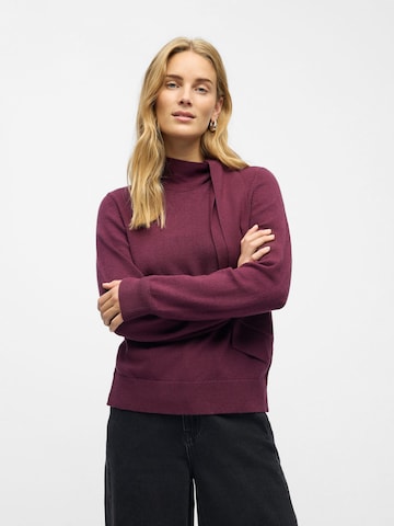 OBJECT Sweater 'THESS' in Purple: front