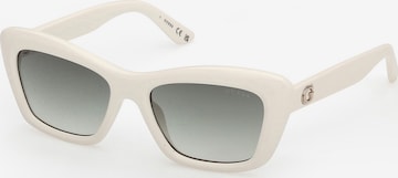 GUESS Zonnebril in Wit: voorkant