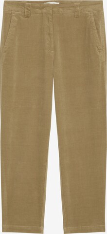 Marc O'Polo - Tapered Pantalón chino en marrón: frente