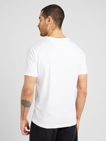 Hackett London - Camiseta 'HERITAGE' en blanco