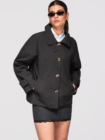 Ombre Übergangsmantel‌‌‌‌‌‌‌‌ in Schwarz