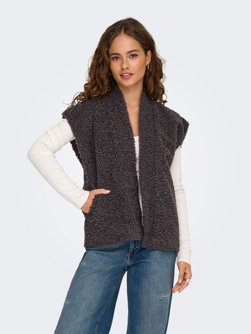 Gilet 'ONLNaya' di ONLY in marrone: frontale