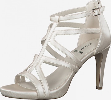s.Oliver Strap Sandals in Silver: front