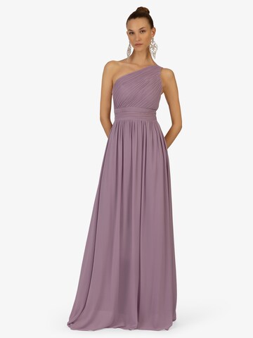 Kraimod - Vestido de festa em roxo: frente