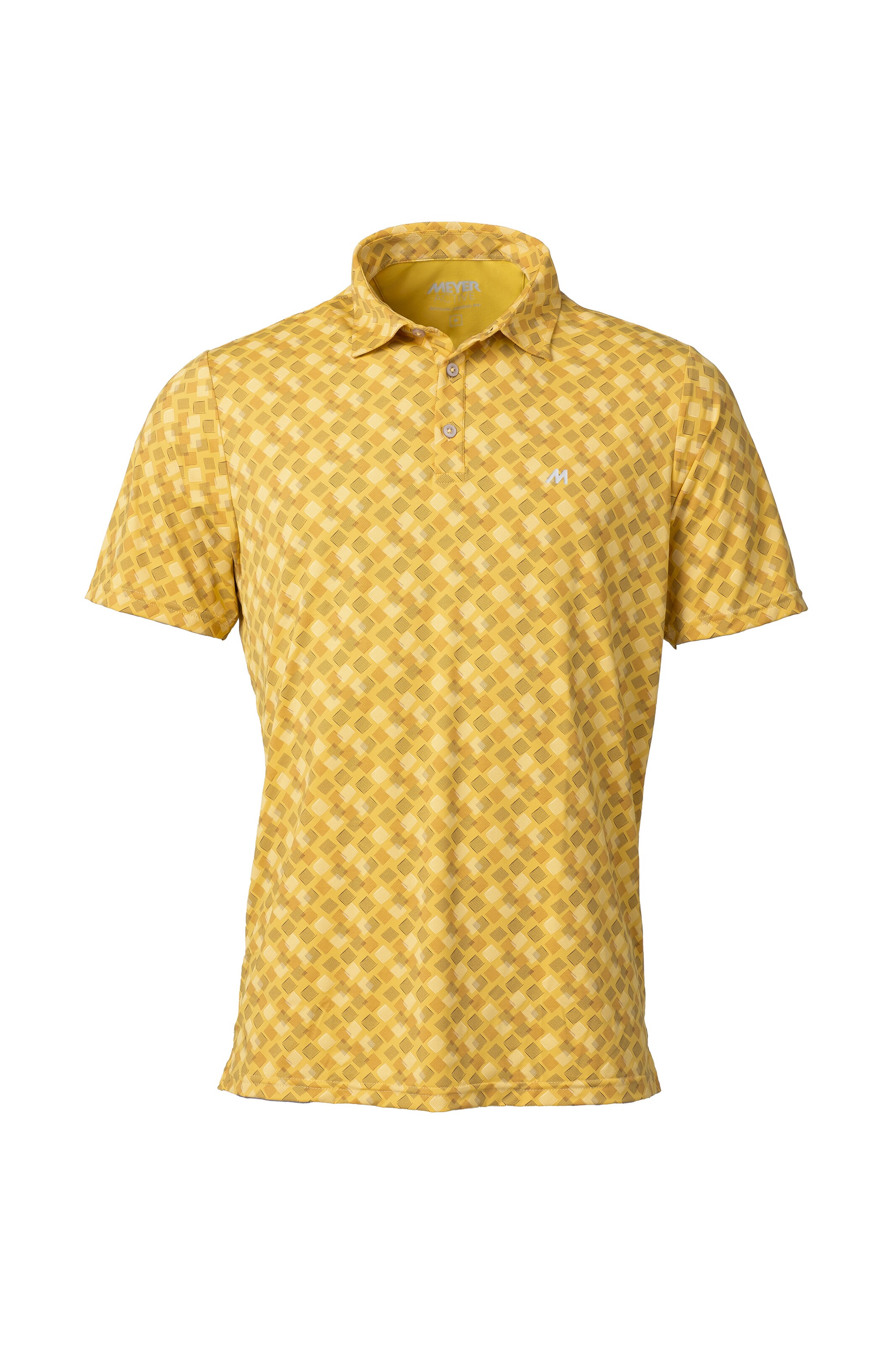 T-Shirt MEYER en jaune : devant