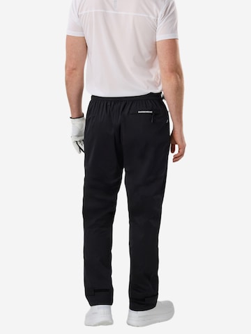 SWEDEMOUNT - regular Pantalón de montaña 'On Course' en negro
