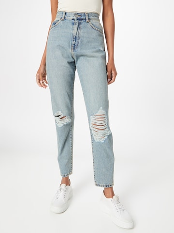 Dr. Denim Regular Jeans 'Nora' in Blauw: voorkant