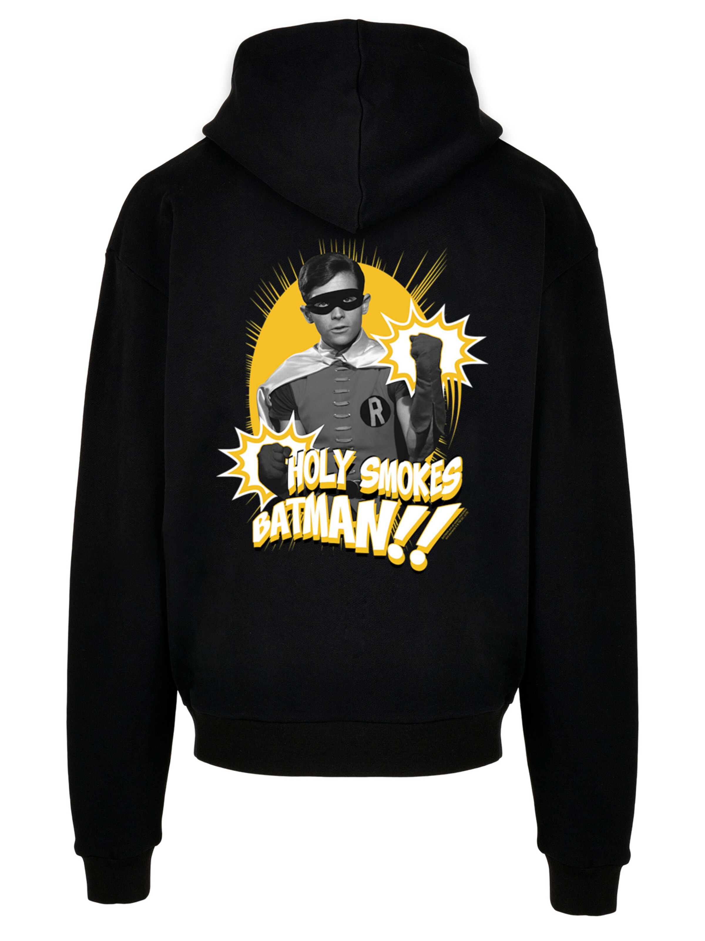 F4NT4STIC Sweatshirt 'Batman' in Black: front