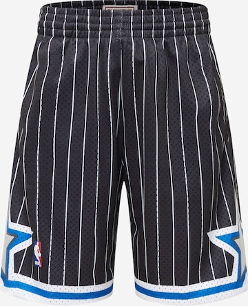 Pantalon de sport Mitchell & Ness en noir : devant