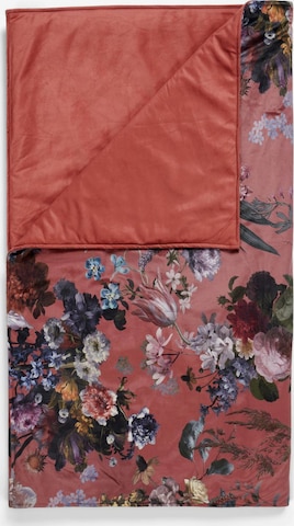 ESSENZA Blankets 'Isabelle' in Red: front