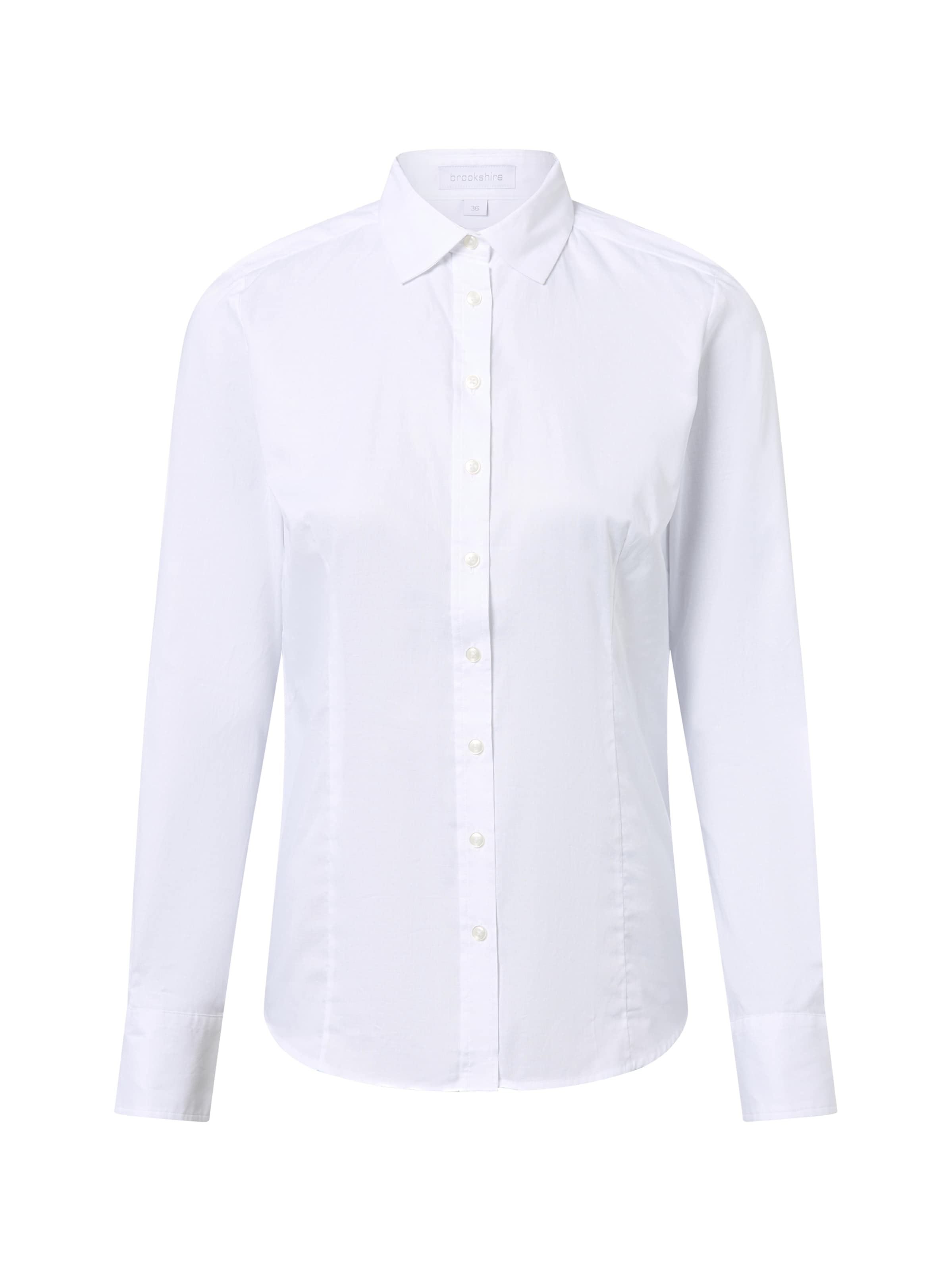 Brookshire Bluse in Weiß: Vorderseite