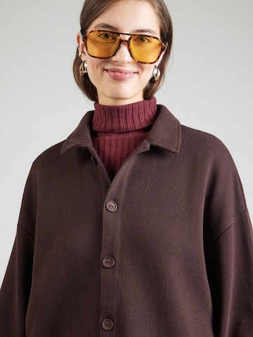 OH APRIL Bluza 'Fleur' | rjava barva