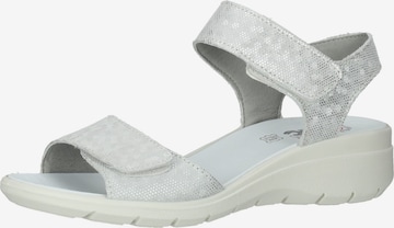 Sandales IMAC en gris : devant