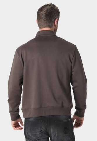 883Police Sweatshirt 'Higgins' in Braun