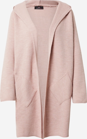 Zwillingsherz Knitted Coat 'Annabell' in Pink: front