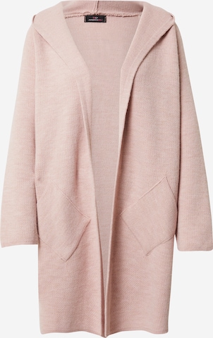 Zwillingsherz Knitted coat 'Annabell' in Pink: front