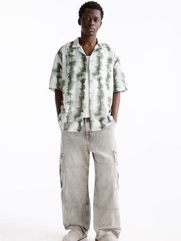Pull&Bear Regular fit Overhemd in Groen