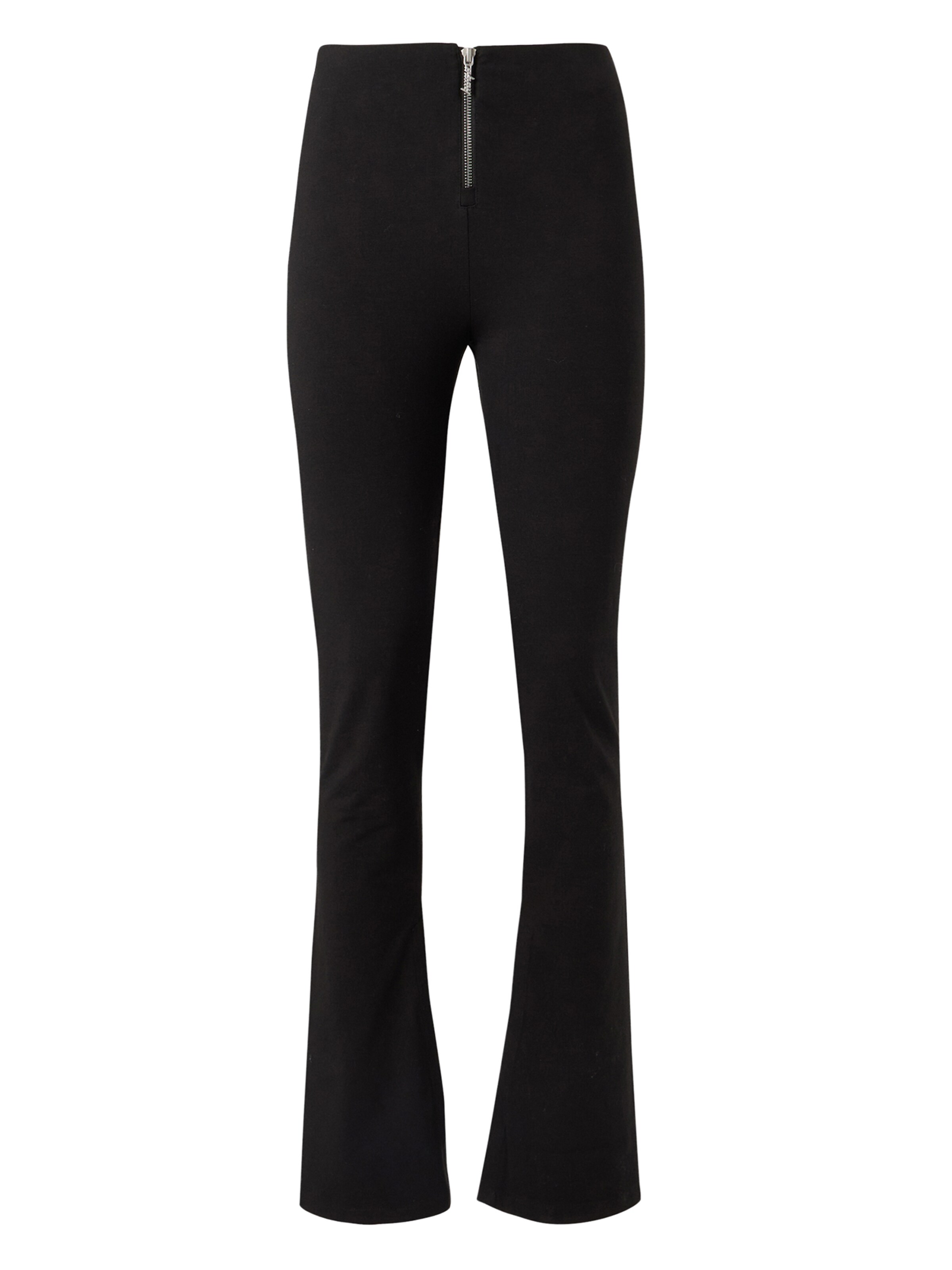 Flared Pantaloni 'Nuflare_B' di HUGO in nero: frontale