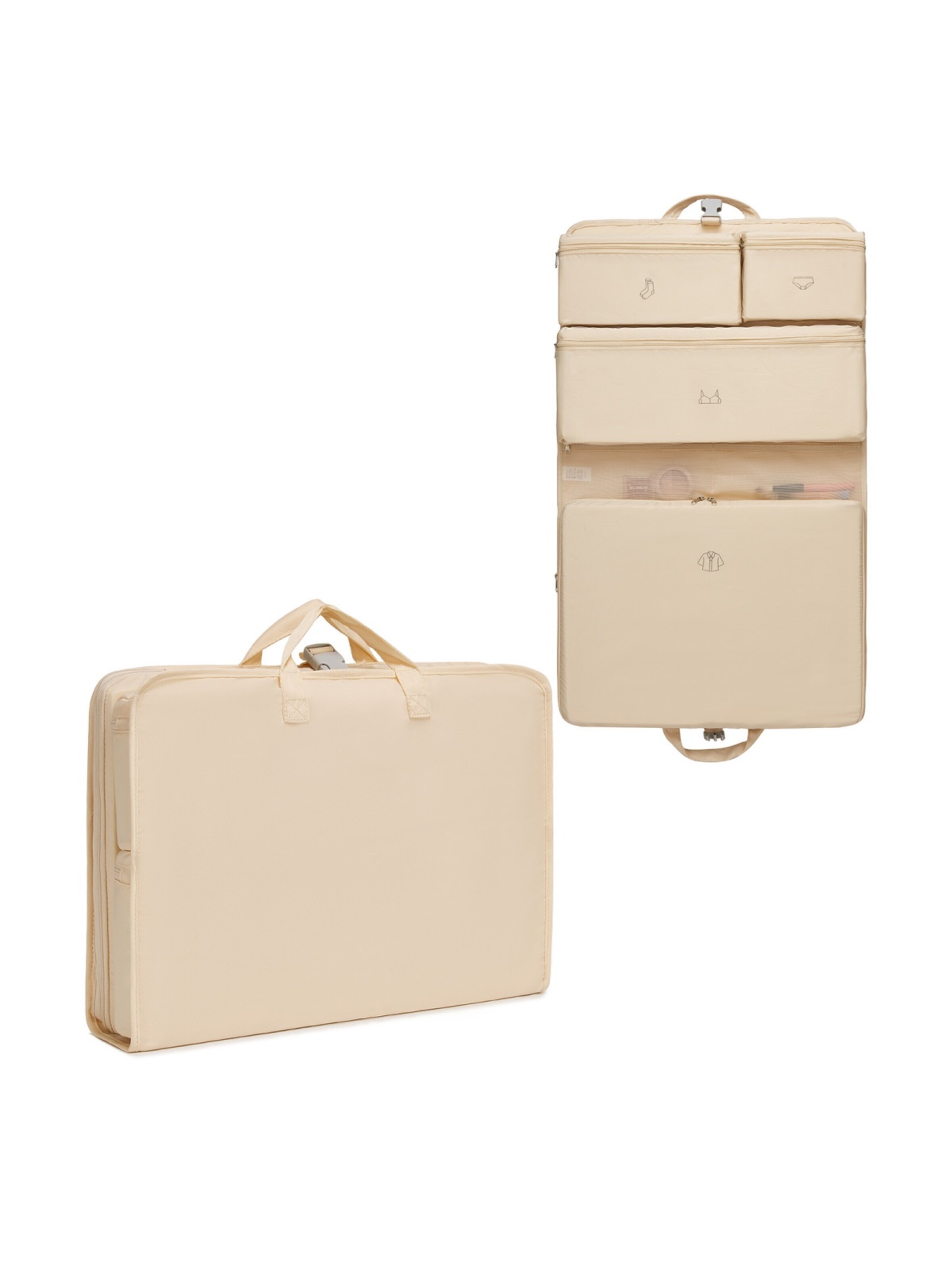Kono Travel Bag in Beige