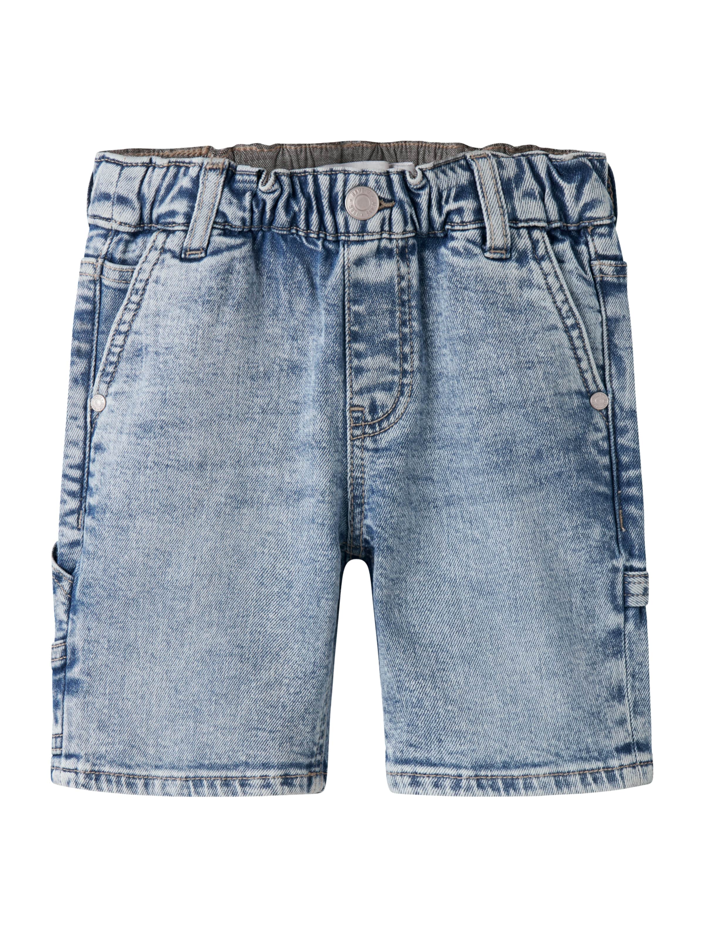 NAME IT Voľný strih Džínsy 'NMMBEN' - Modrá: predná strana