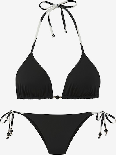 FRENCH CONNECTION Bikini värissä musta / offwhite, Tuotenäkymä