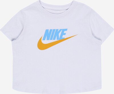 Tricou Nike Sportswear pe azur / galben șofran / gri argintiu, Vizualizare produs