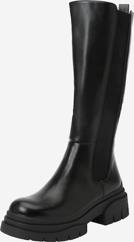 Bottes TATA Italia en noir : devant