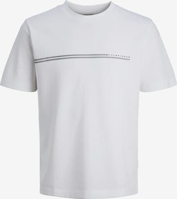 JACK & JONES Shirt 'JCOFUSION' in White: front