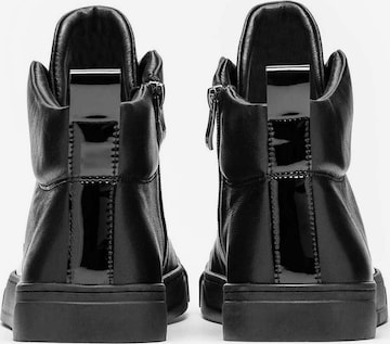 Kazar High-Top Sneakers in Black