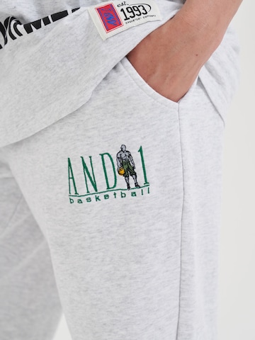 Effilé Pantalon fonctionnel AND1 en gris