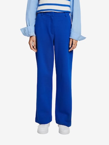 ESPRIT Wide leg Pants in Blue: front