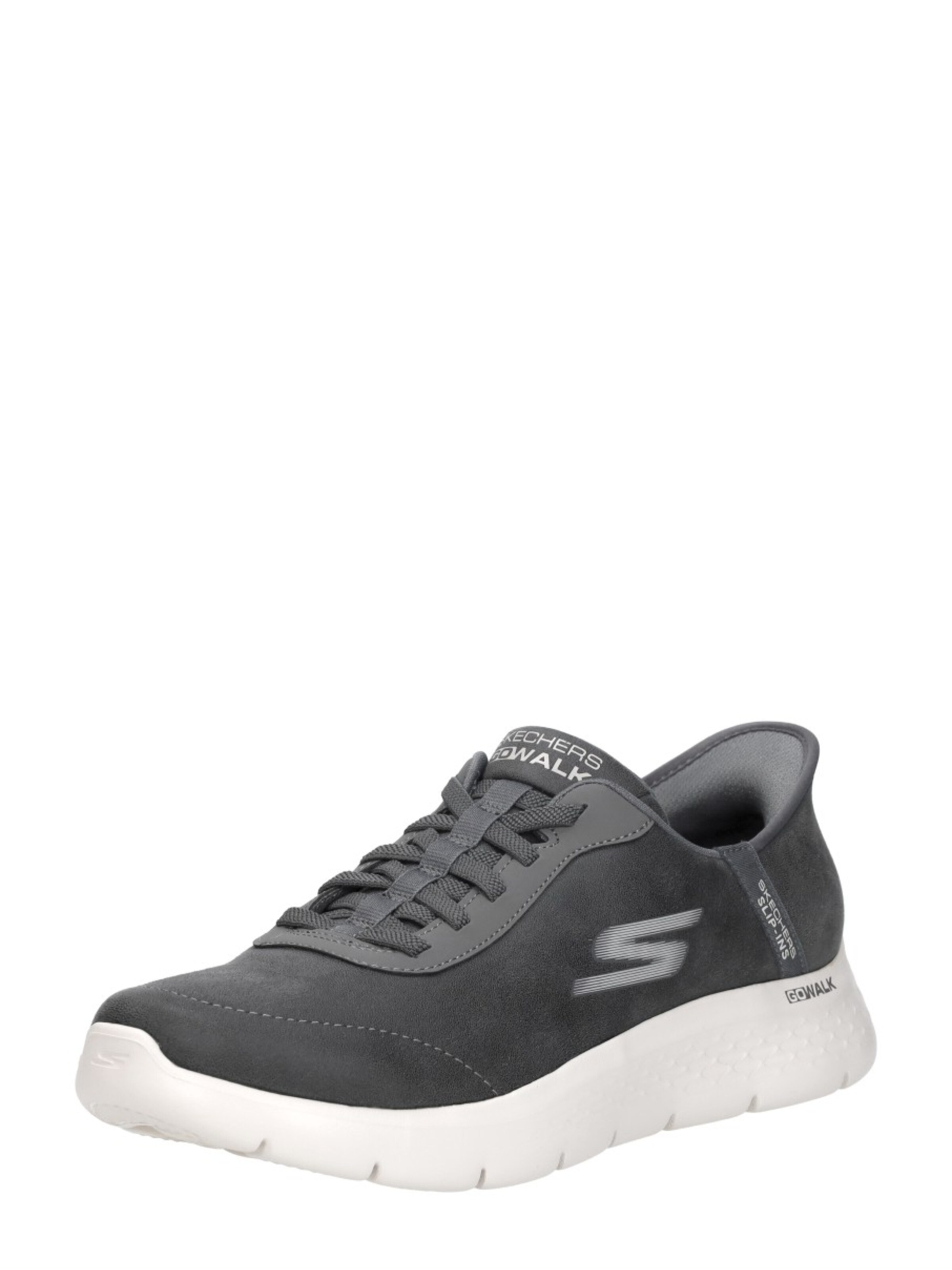 SKECHERS Sneakers 'Slip-Ins: Go Walk Flex' in Grey: front