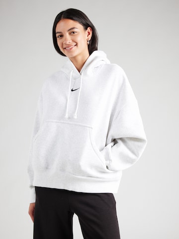 Nike Sportswear Sweatshirt 'Phoenix Fleece' in Beige: front