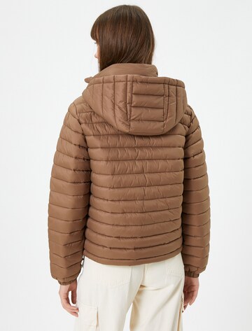 Koton Between-Season Jacket in Brown