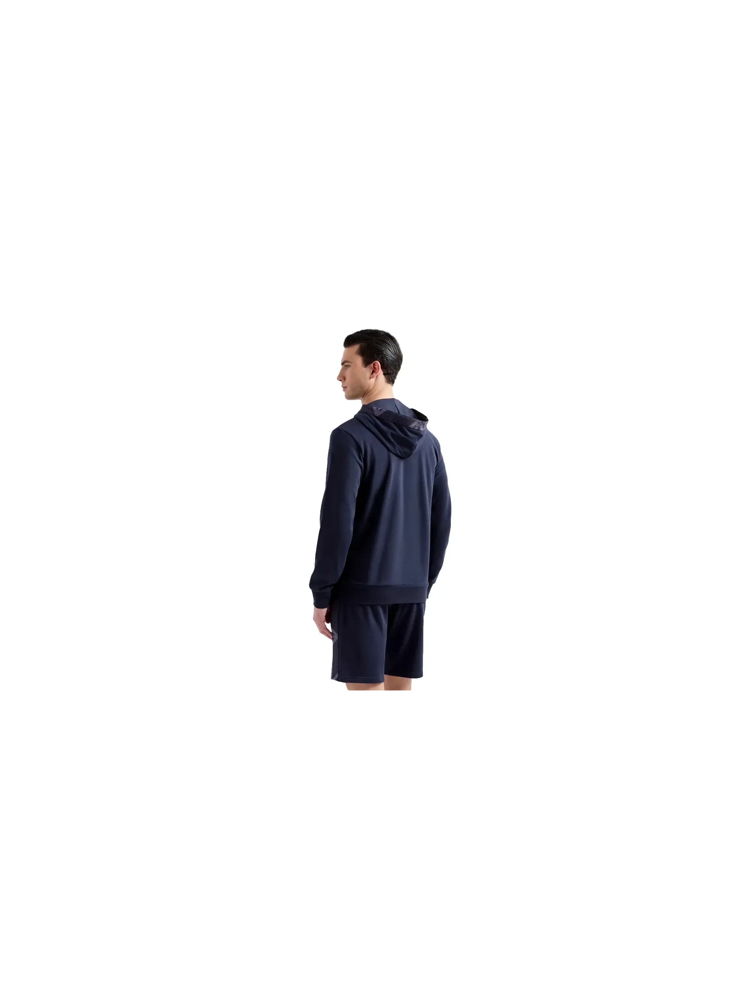 ARMANI Sweatshirt 'Line Eagle' in Blue