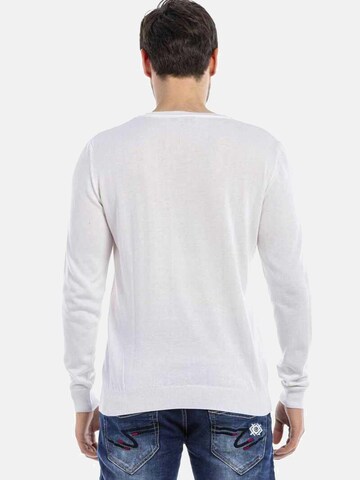 CIPO & BAXX Sweater in White
