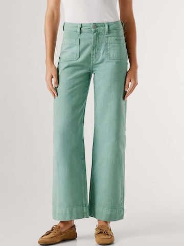 Pepe Jeans Regular Jeans in Groen: voorkant