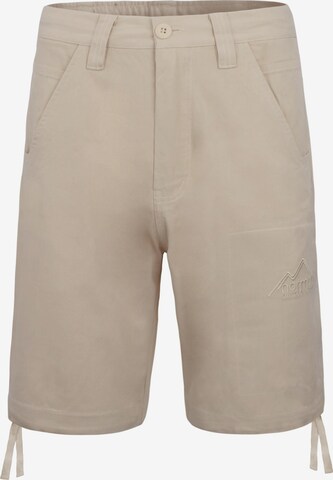 Pantalon outdoor 'Gobi' normani en beige : devant