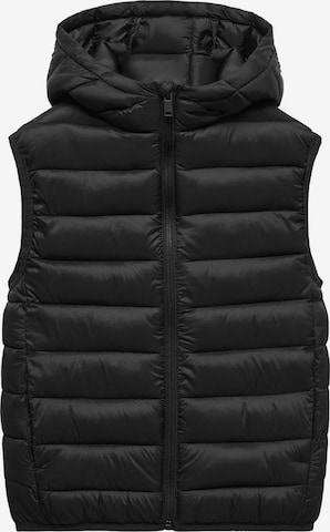 Gilet 'UNICOV' MANGO KIDS en noir : devant